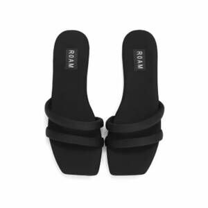NEW ROAM women's duo slide sandal in black